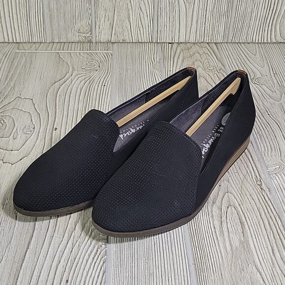 Dr. Scholl's Black Devyn Slip On Wedge Loafers Womens Size 7.5 NEW - Picture 10 of 12